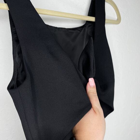 Aritzia Wilfred Ecoulement Sleeveless Cropped Wide Leg Tie Back Jumpsuit Size 2 - Picture 8 of 14